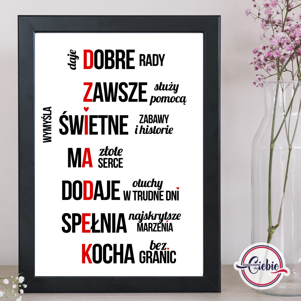 Napis "Dziadek"